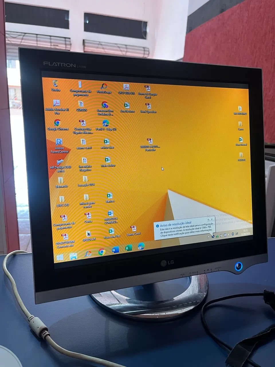 MONITOR LG 17 polegadas - Foto 2