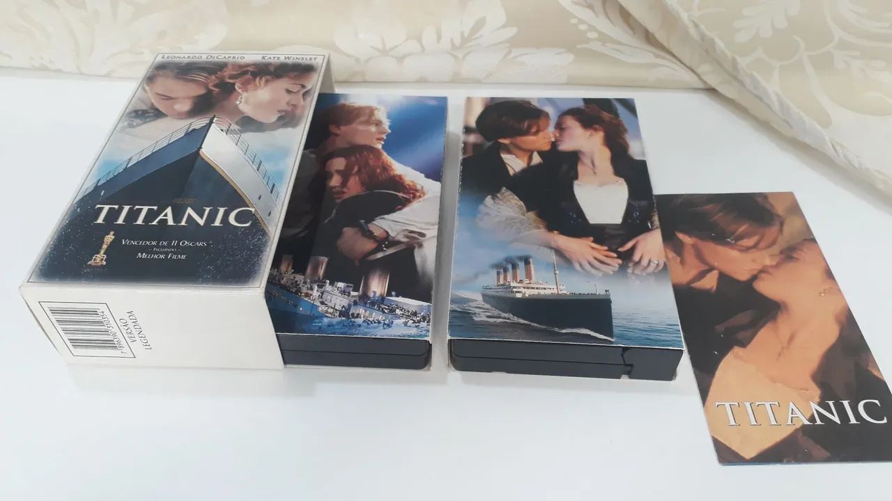 Fita VHS TITANIC LEGENDADO - Foto 4