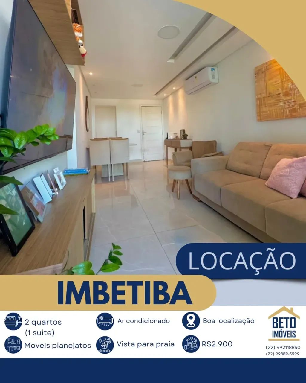 APARTAMENTO NA IMBETIBA- MACAÉ - Foto 3