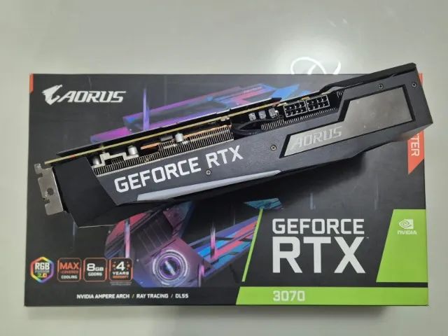 Rtx 3070 Aorus Master com Tela - Foto 2