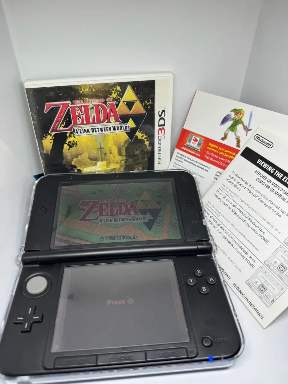 The Legend of Zelda A Link Between Worlds JOGO NINTENDO 3DS