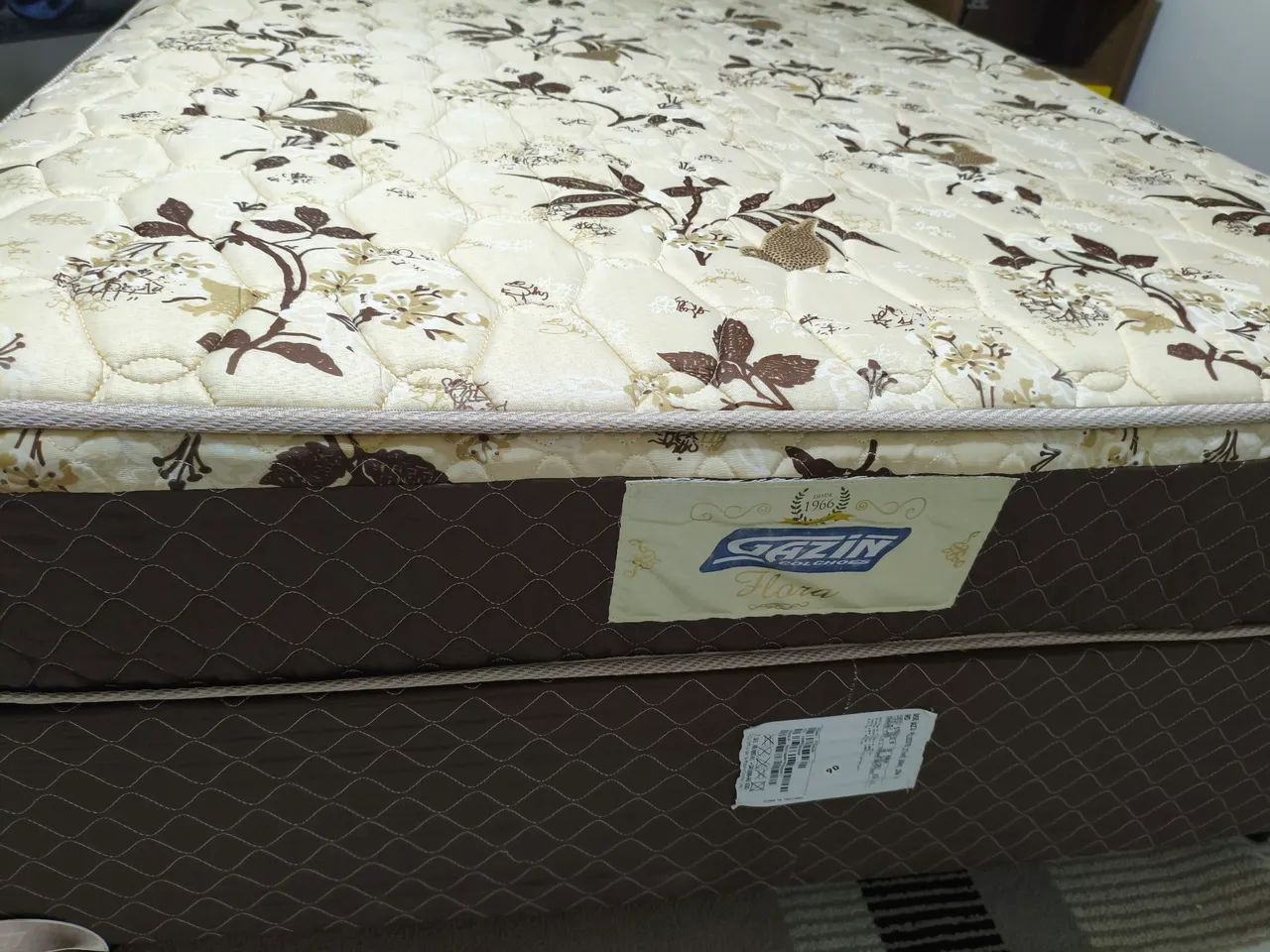 CAMA BOX GAZIN COM CABECEIRA  - Foto 2