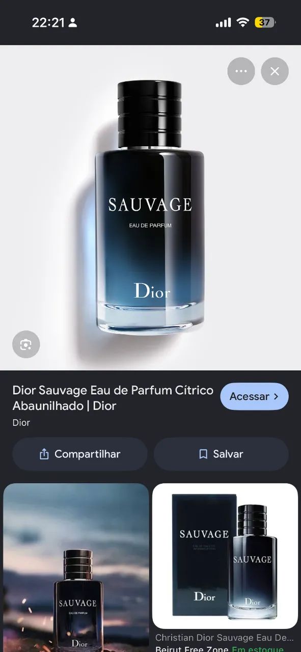SAUVAGE DIOR EDP 100