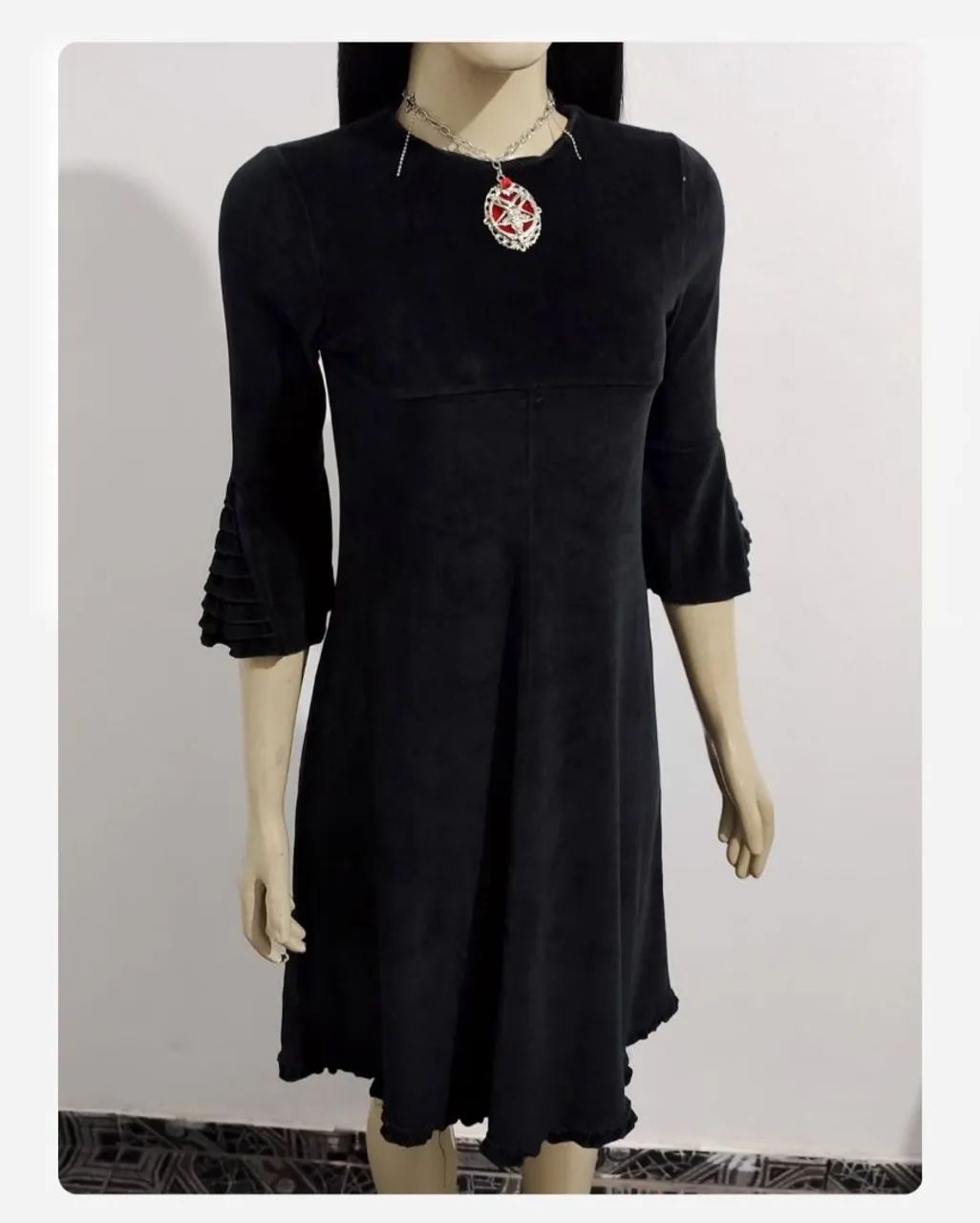 Vestido Camurça 