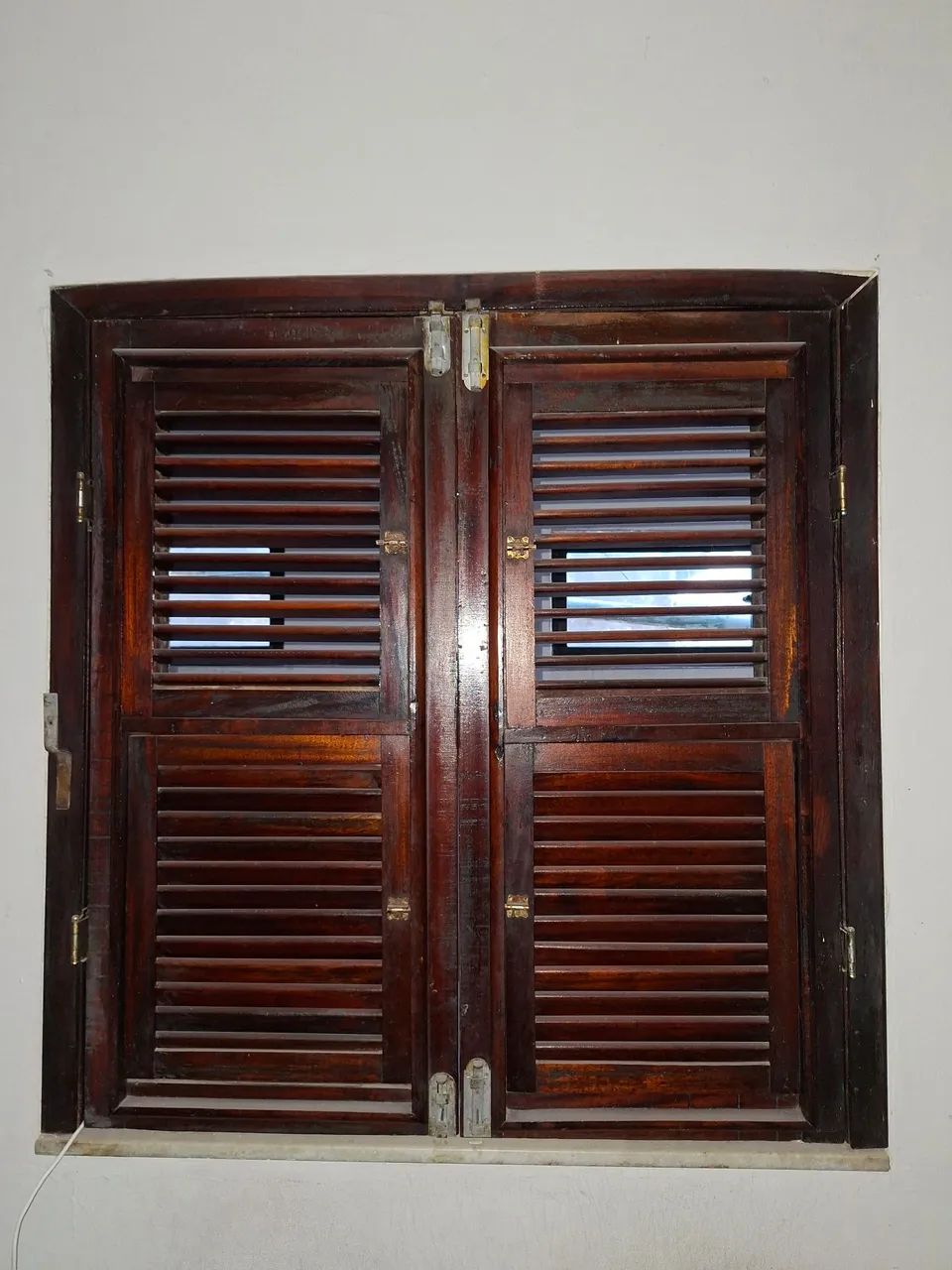 Janela de madeira 
