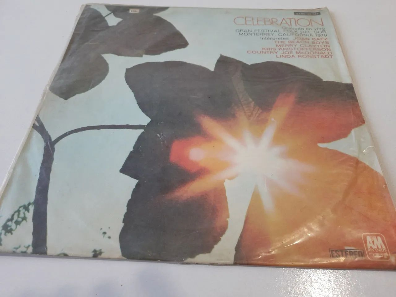 LP The Beach Boys, Joan Baez, Country Joe McDonald - Celebration (Gran Festival del Sur,