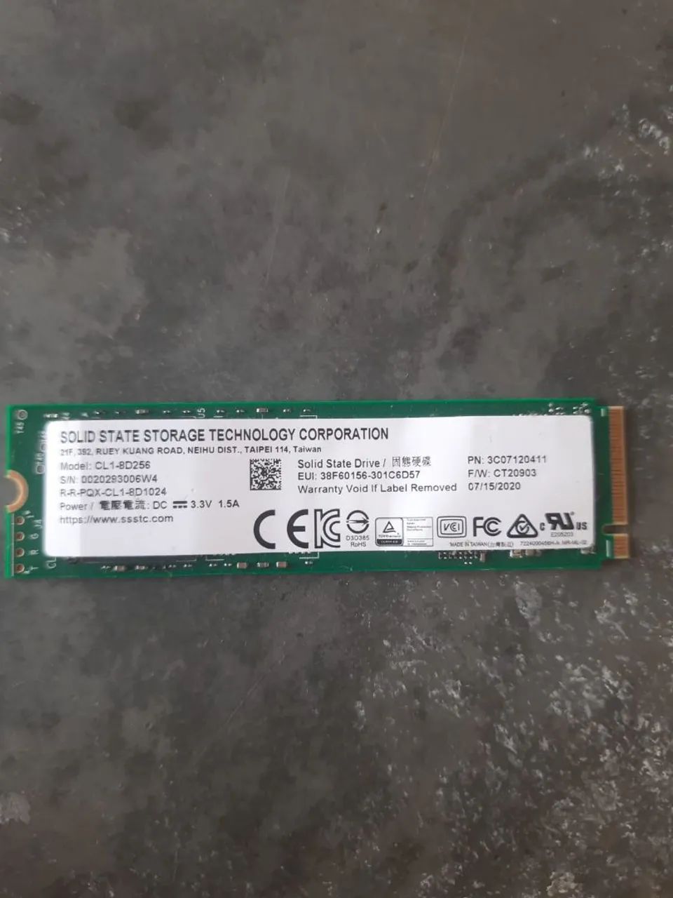 SSD 256gb