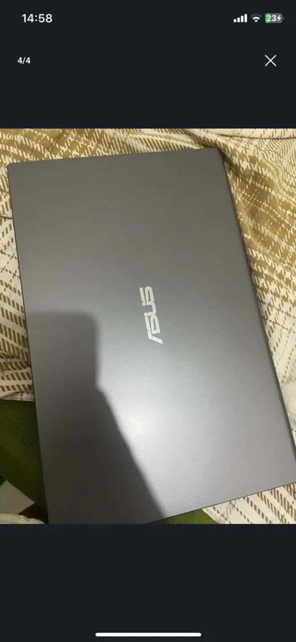 Notebook Asus Intel Celeron Dual Core 4GB RAM 128GB eMMC Windows 11 Home - cinza - Foto 4