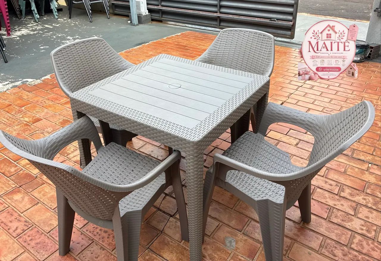 Jogos de mesa rattan  - Foto 3