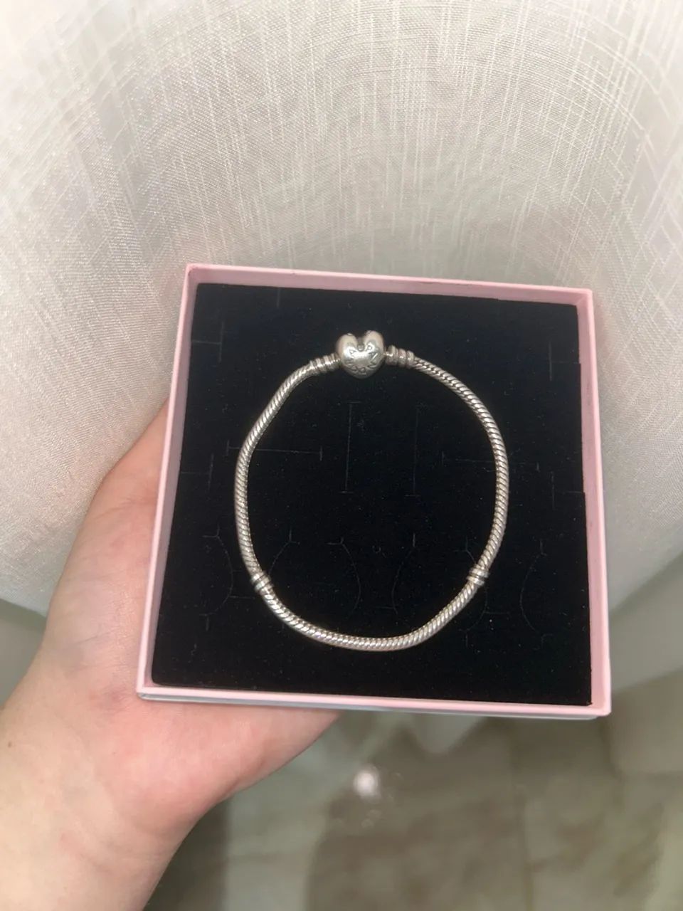 Pulseira Pandora Original 20 cm + Caixa e Sacola - Foto 2