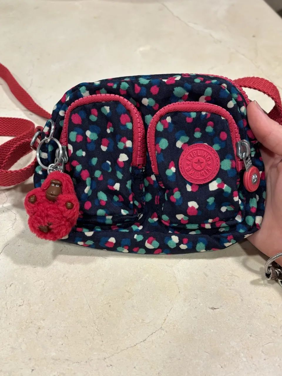 Bolsa Kipling transversal pequena - Foto 2