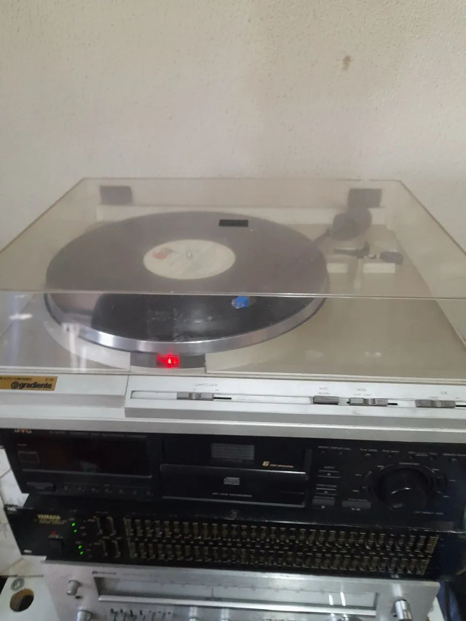 TOCA DISCO GRADIENTE D 30 IMPECAVEL FUNCIONA TUDO 