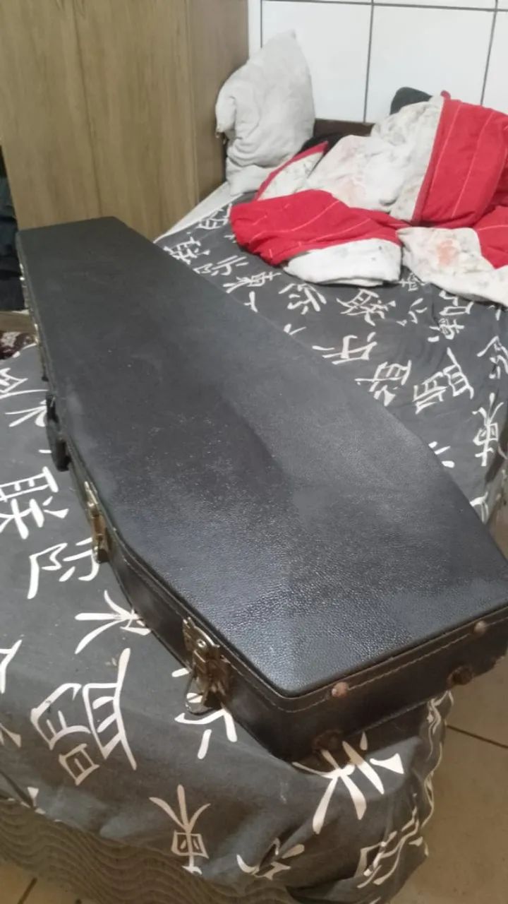 Case Estilo Caixão Para Guitarra  - Foto 4