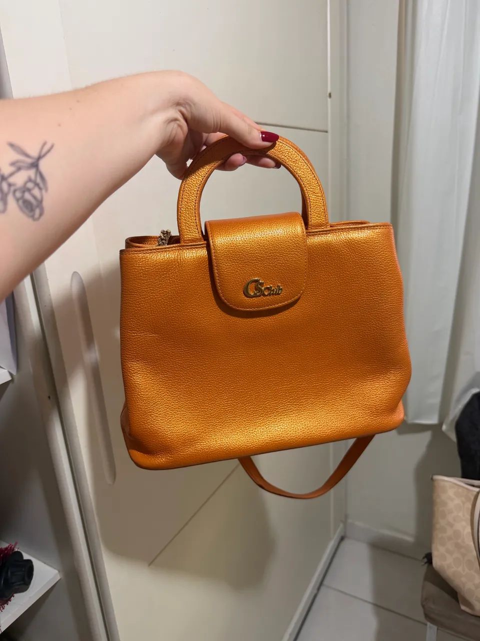 Bolsa Carmen Steffens em perfeito estado  - Foto 2