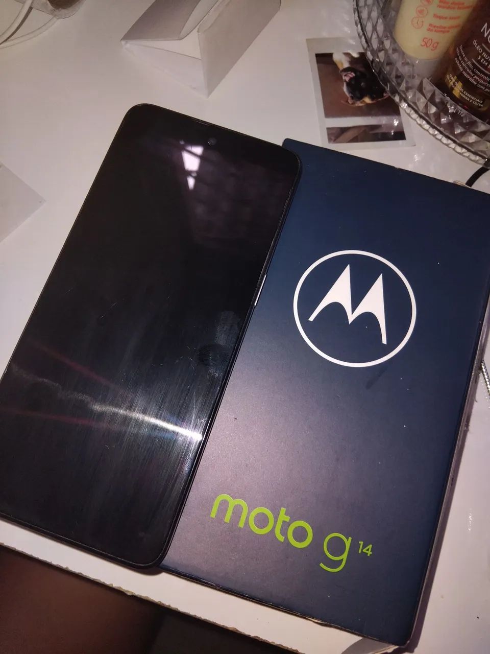 Moto g14 usado, Em ótimo estado.