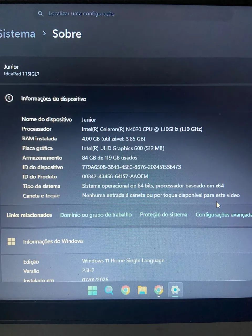 Notebook Lenovo  - Foto 3