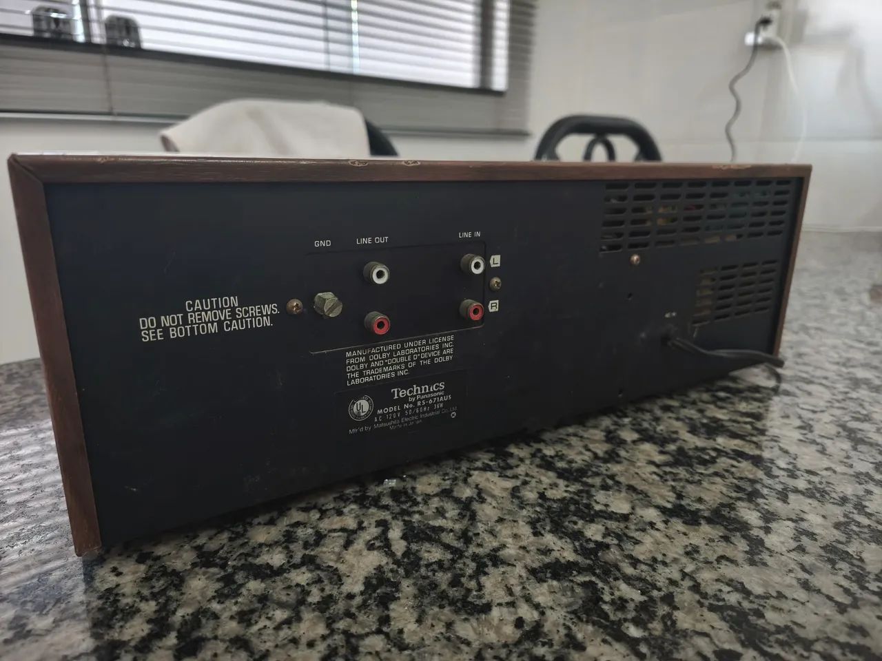 Tape deck Technics 671 A - Foto 4