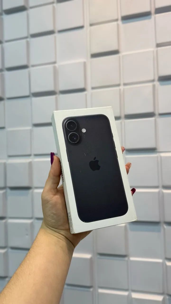 IPHONE 16 128GB PRETO LACRADO!!