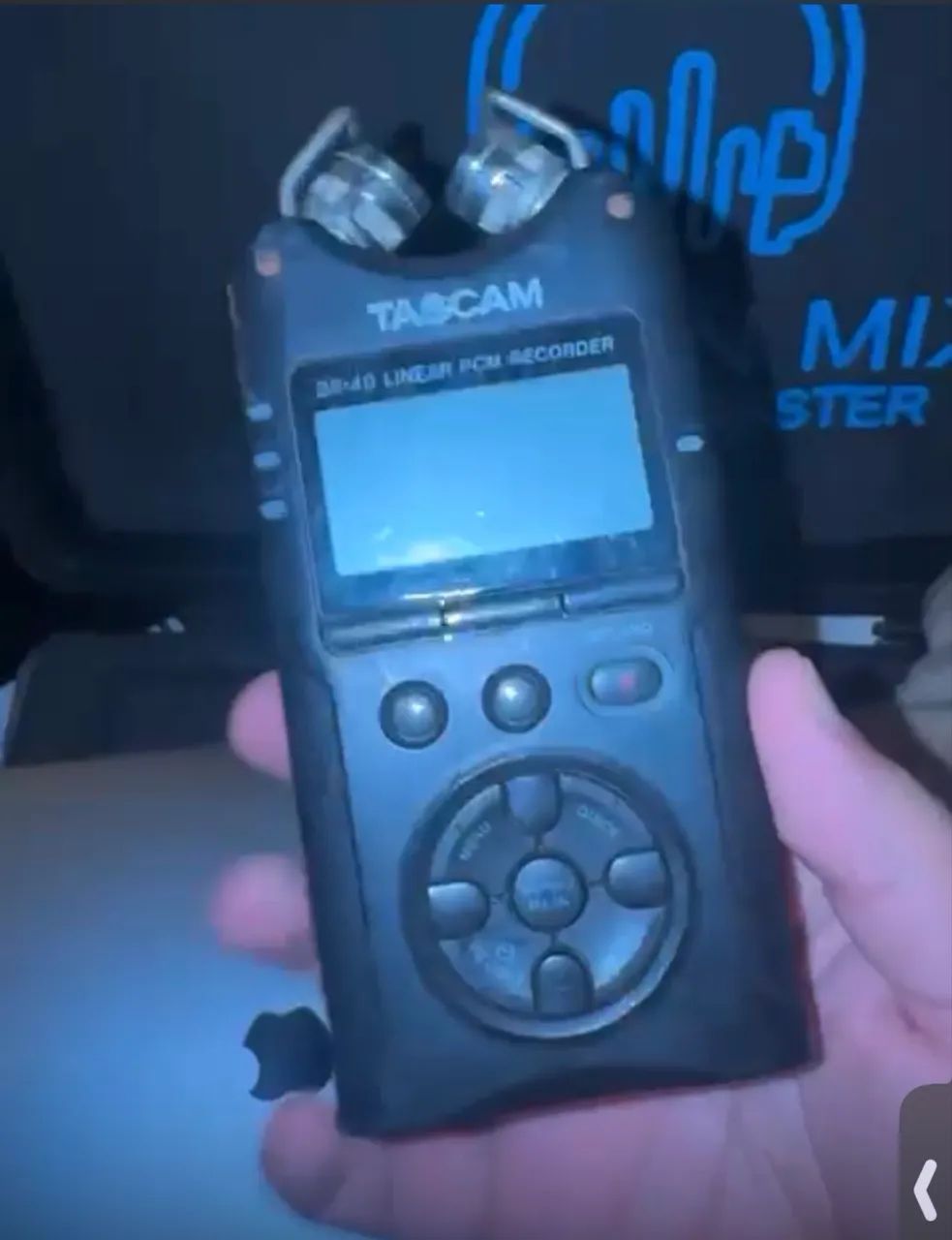 Gravador tascam 