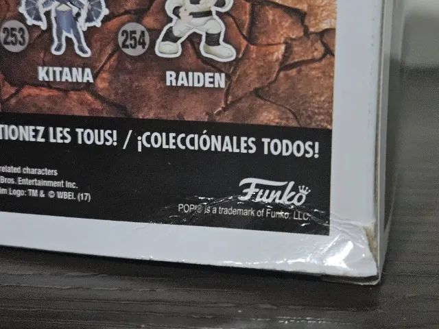 Funko Pop Kitana 253 Caixa com Detalhes Mortal Kombat X - Foto 4