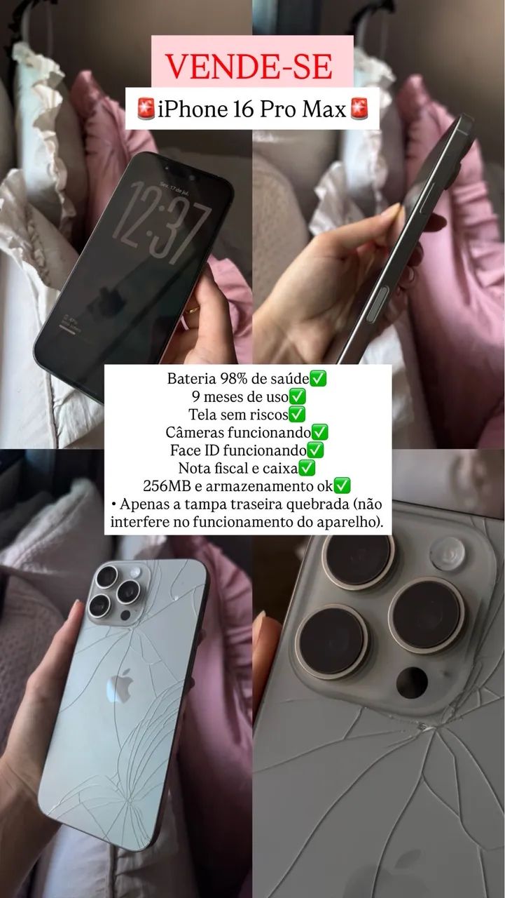 iphone 16 pro Max - Foto 3
