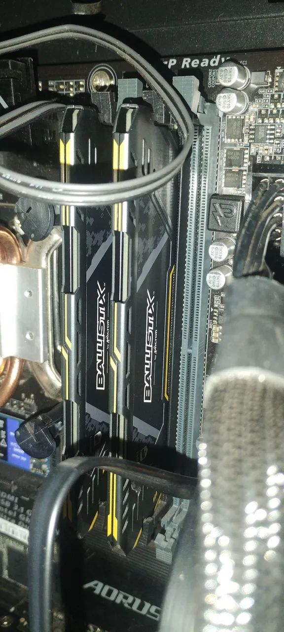 Kit placa mãe z370 core i59600k e 16 gb ddr4  - Foto 5