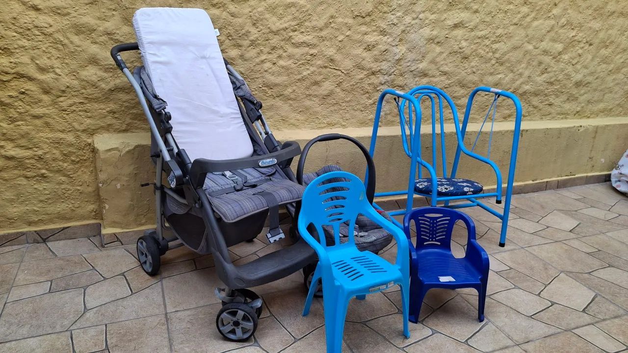 Carrinho de bebê + bebê conforto  - Foto 5