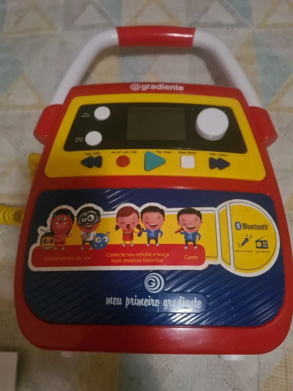 Meu Primeiro Gradiente Som Retrô Bluetooth 