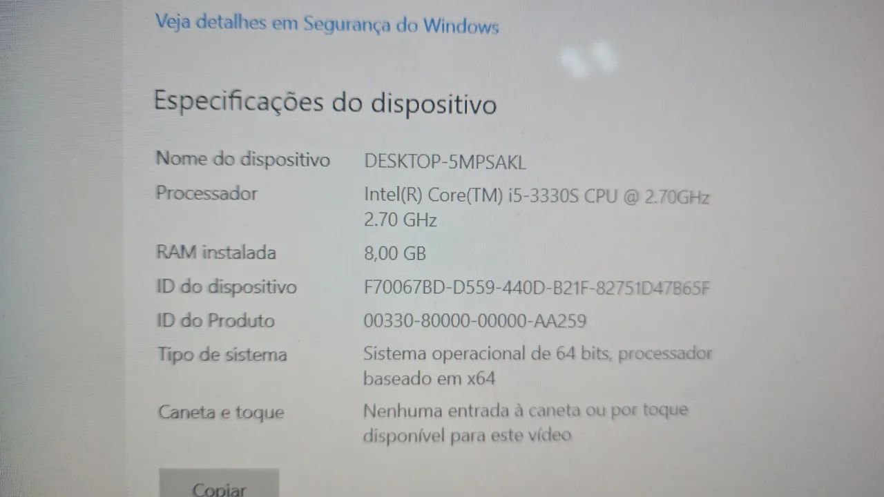 Mac I5 8G 21 polegadas 1TB - Foto 3