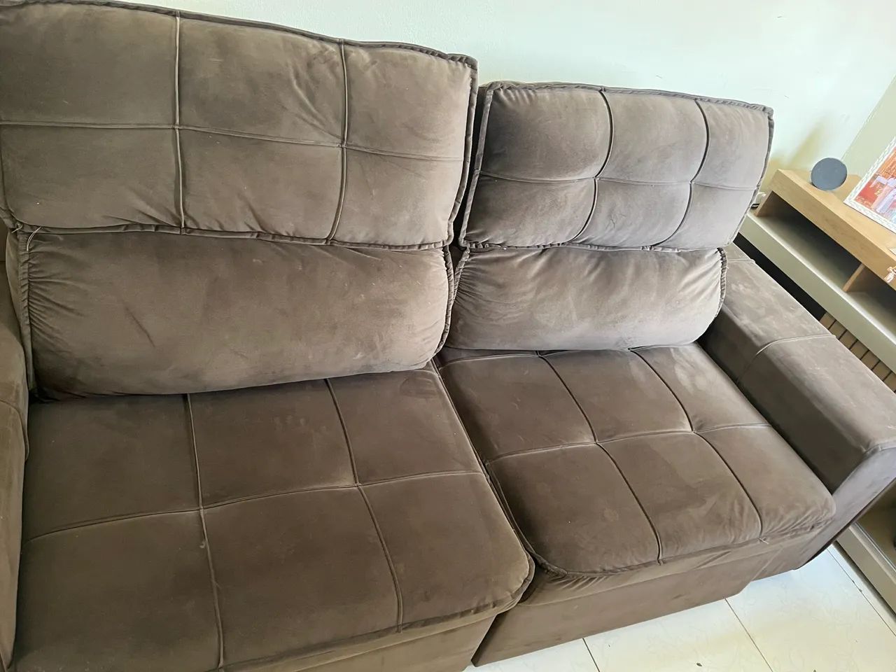 Sofá retrátil 3 lugares - Foto 2