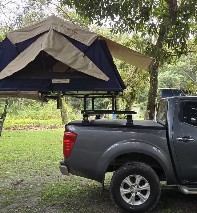 Rack de caçamba elevatório p/ pick-up