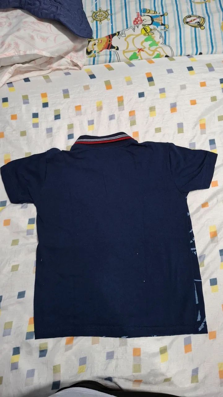 Camisas Infantil Nova Algodão - Foto 4