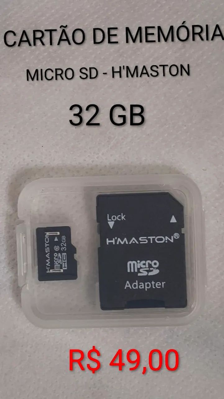 CARTÃO DE MEMÓRIA - 32GB