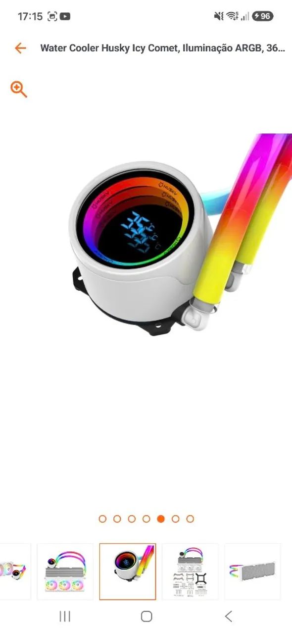 Watercooler Husky Icy comet 360MM - ARGB - Foto 5