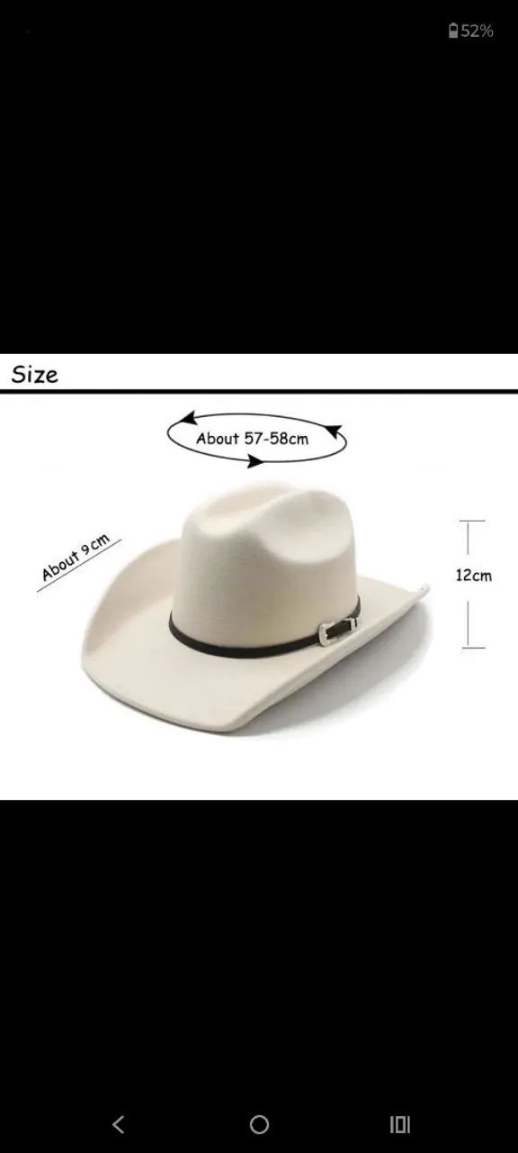 Chapeu de cowboy  - Foto 3