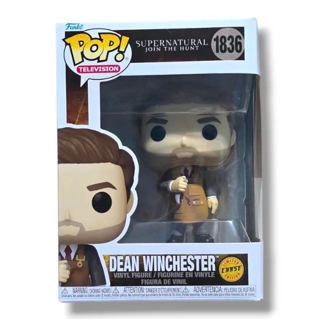 funko pop! Supernatural Dean winchester  1836 - Chase - Edição limitada