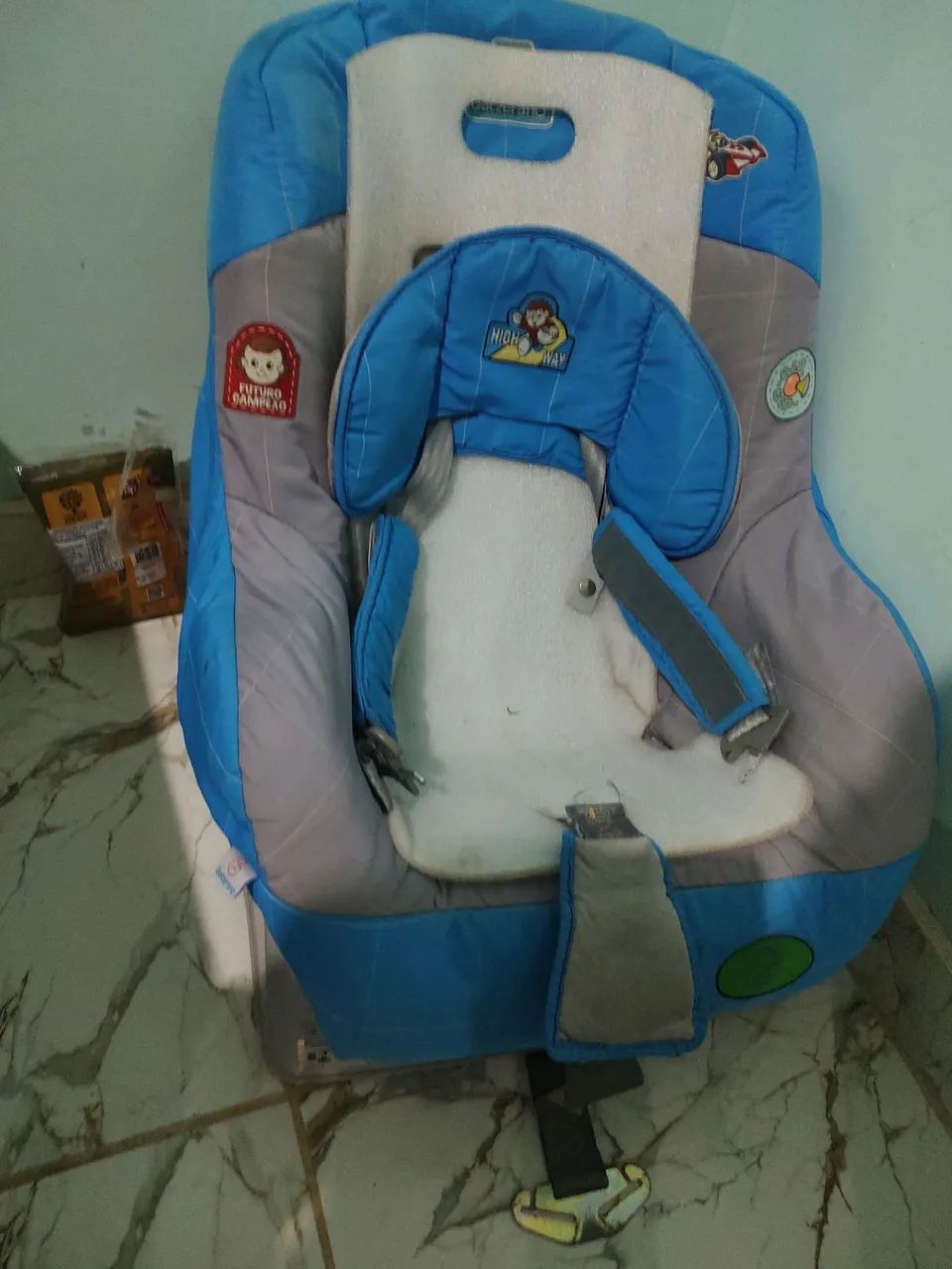 Cadeirinha de bebe galzerano reclinável 