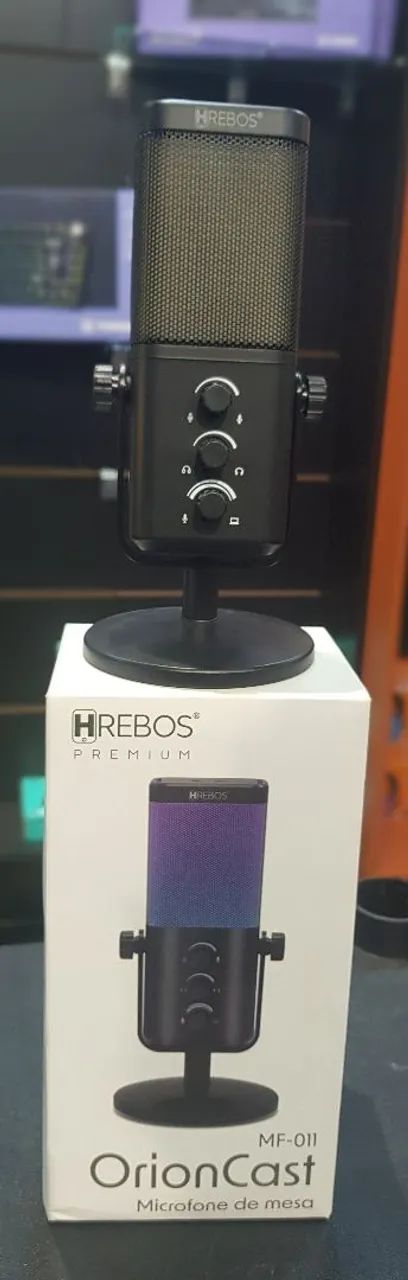 Microfone Profissional Hrebos OrionCast