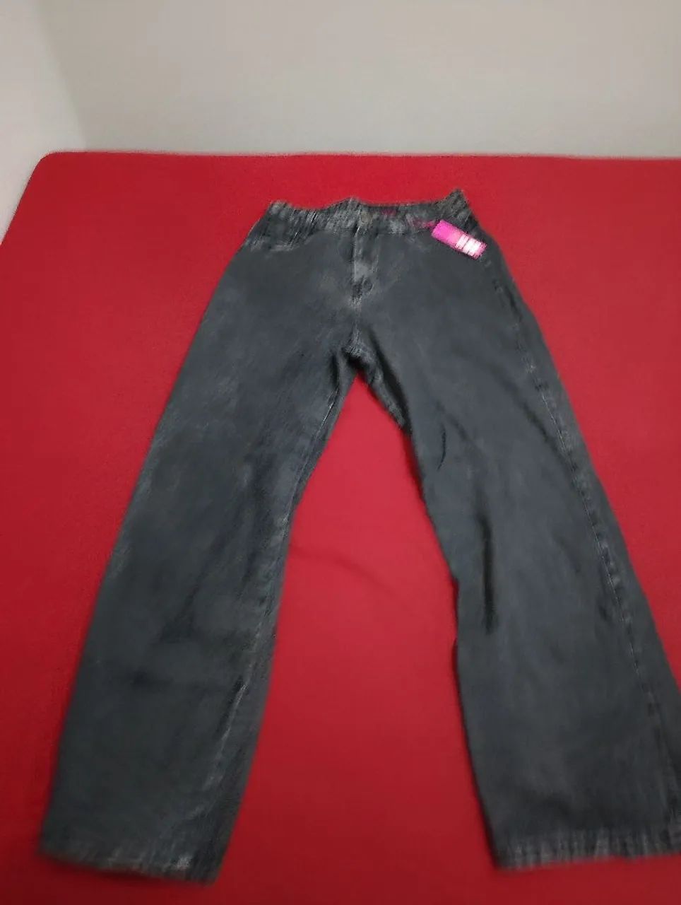 Calça wid leg Black marmorizada 100% algodão  - Foto 2