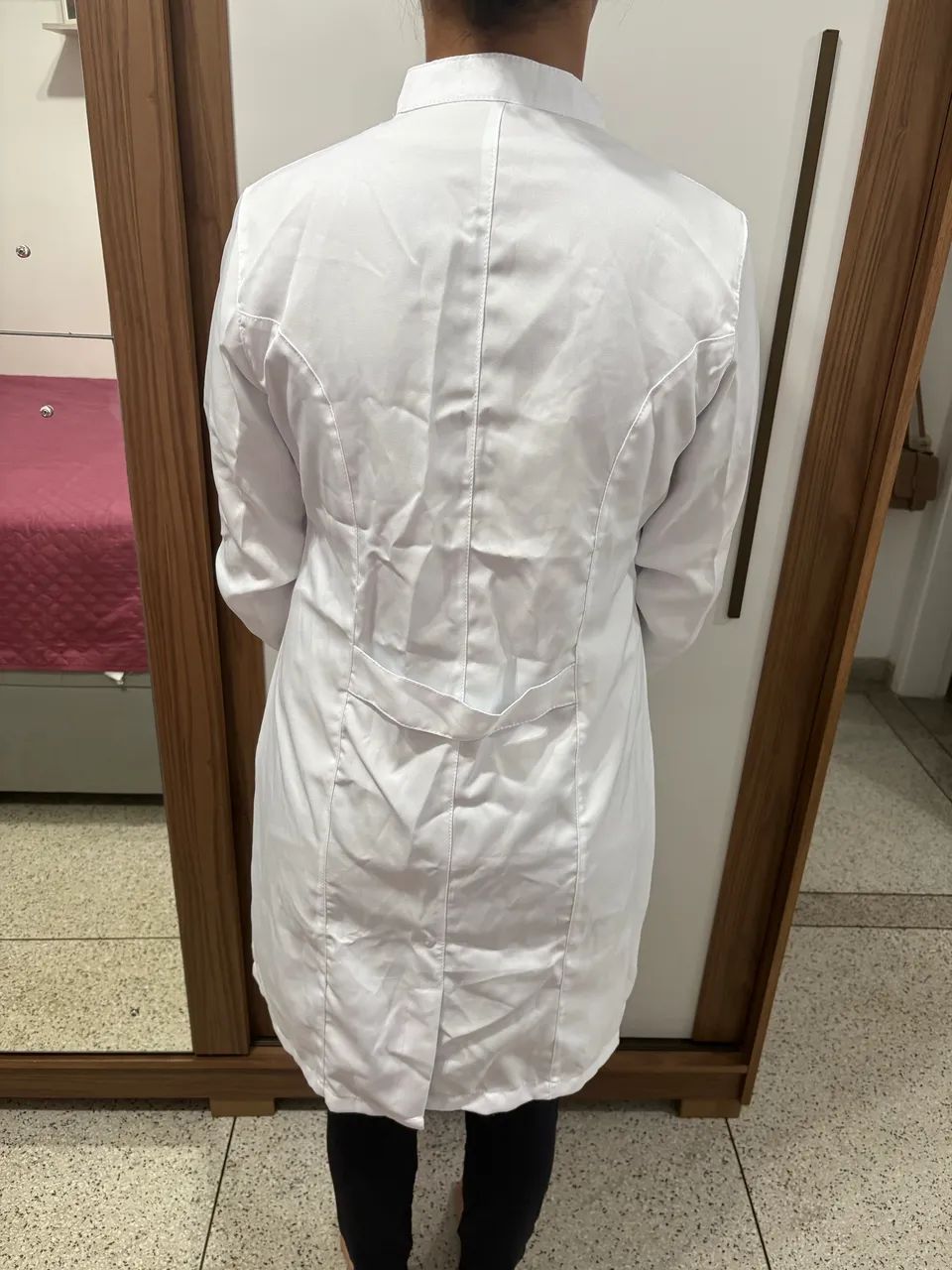 Jaleco Branco tamanho M - Foto 3