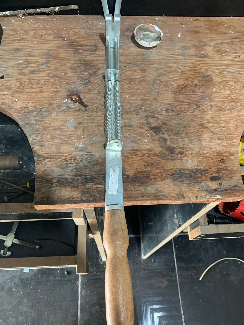 Suporte para cadinho + cadinho