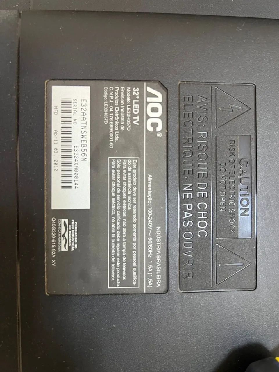 placa Tv AOC LE32H057D - Foto 2