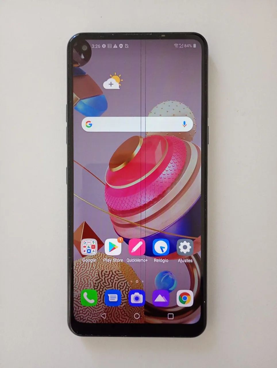 Celular LG K51s com DEFEITO 