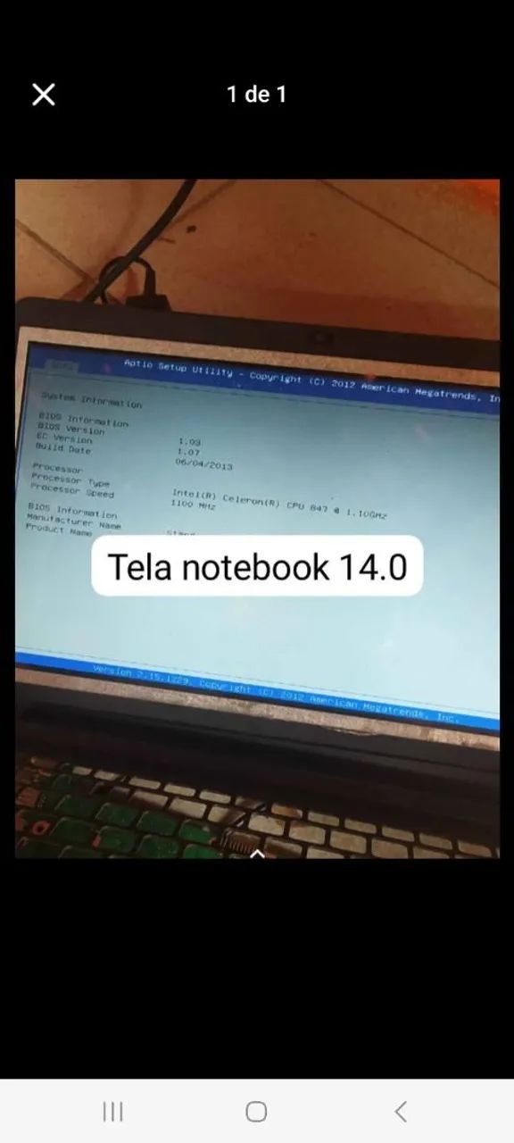Tela notebook  - Foto 2
