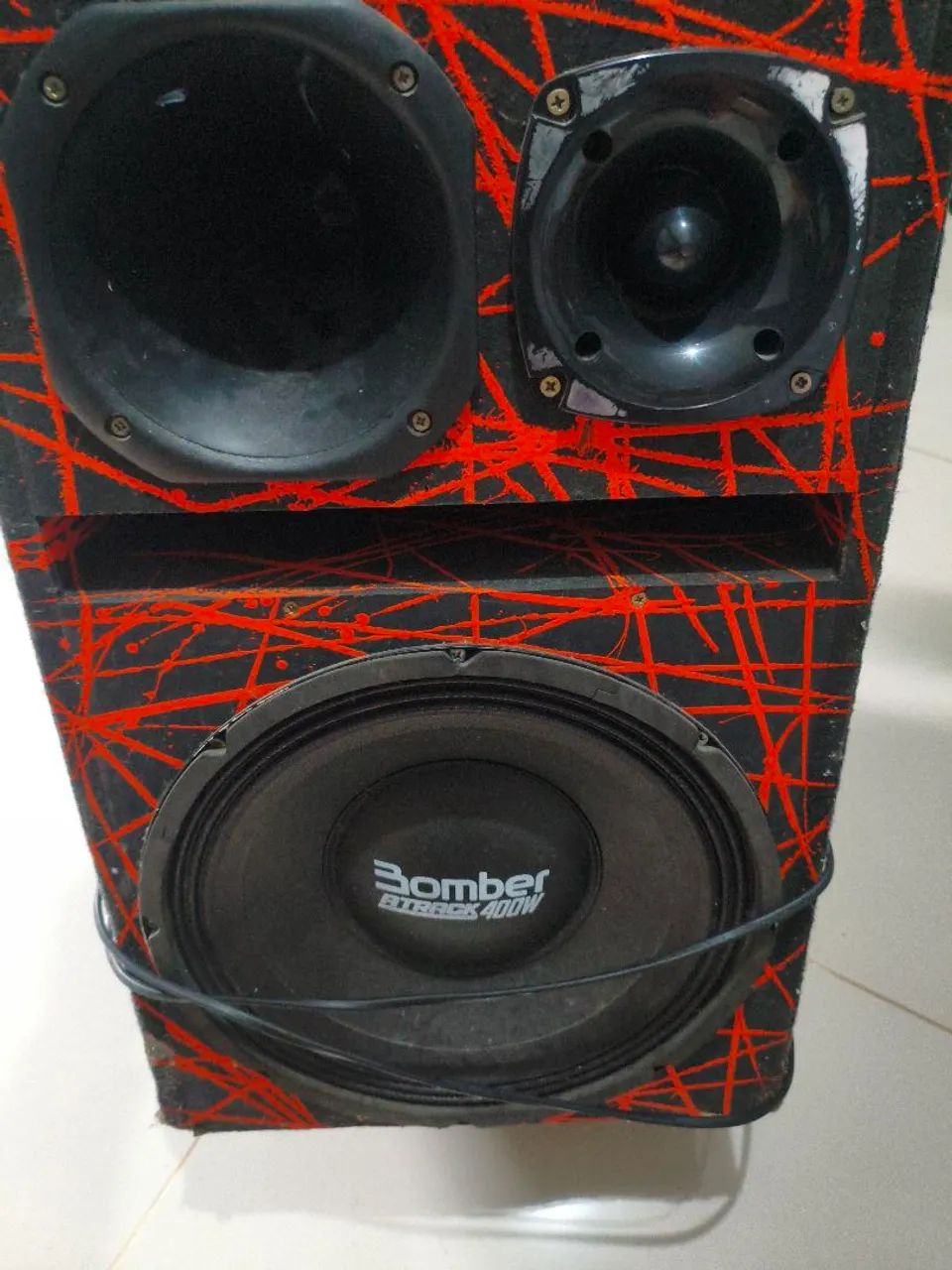 Caixa amplificada