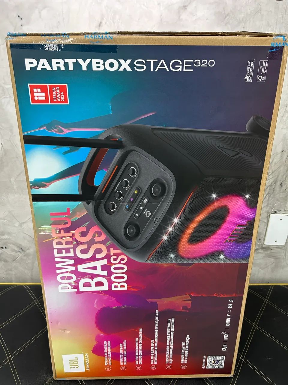 Caixa Jbl PartyBox 320 - Foto 2