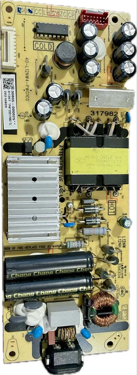 Placa Fonte Compatível 50rk8500 / 40-l12nw4-pwg1cg