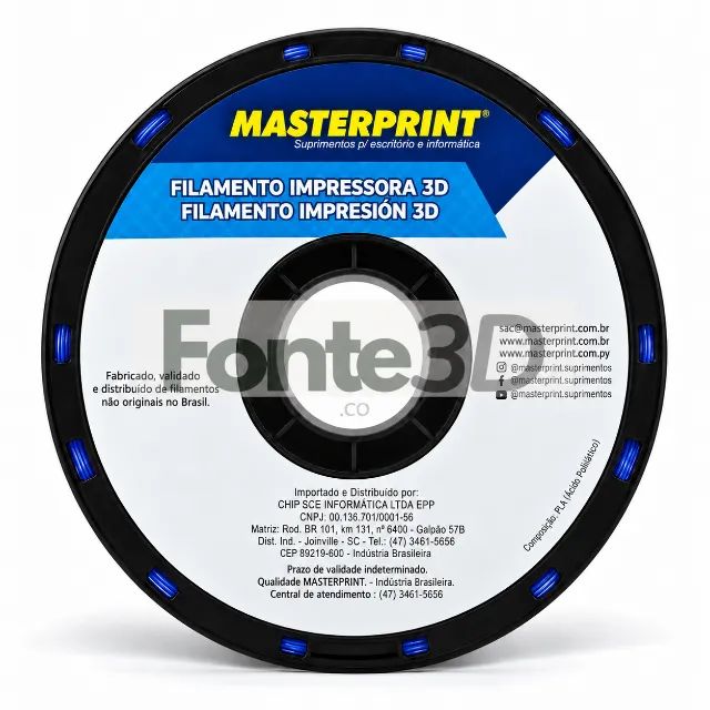 Filamento Petg Azul - 1 Kg Masterprint - Foto 5