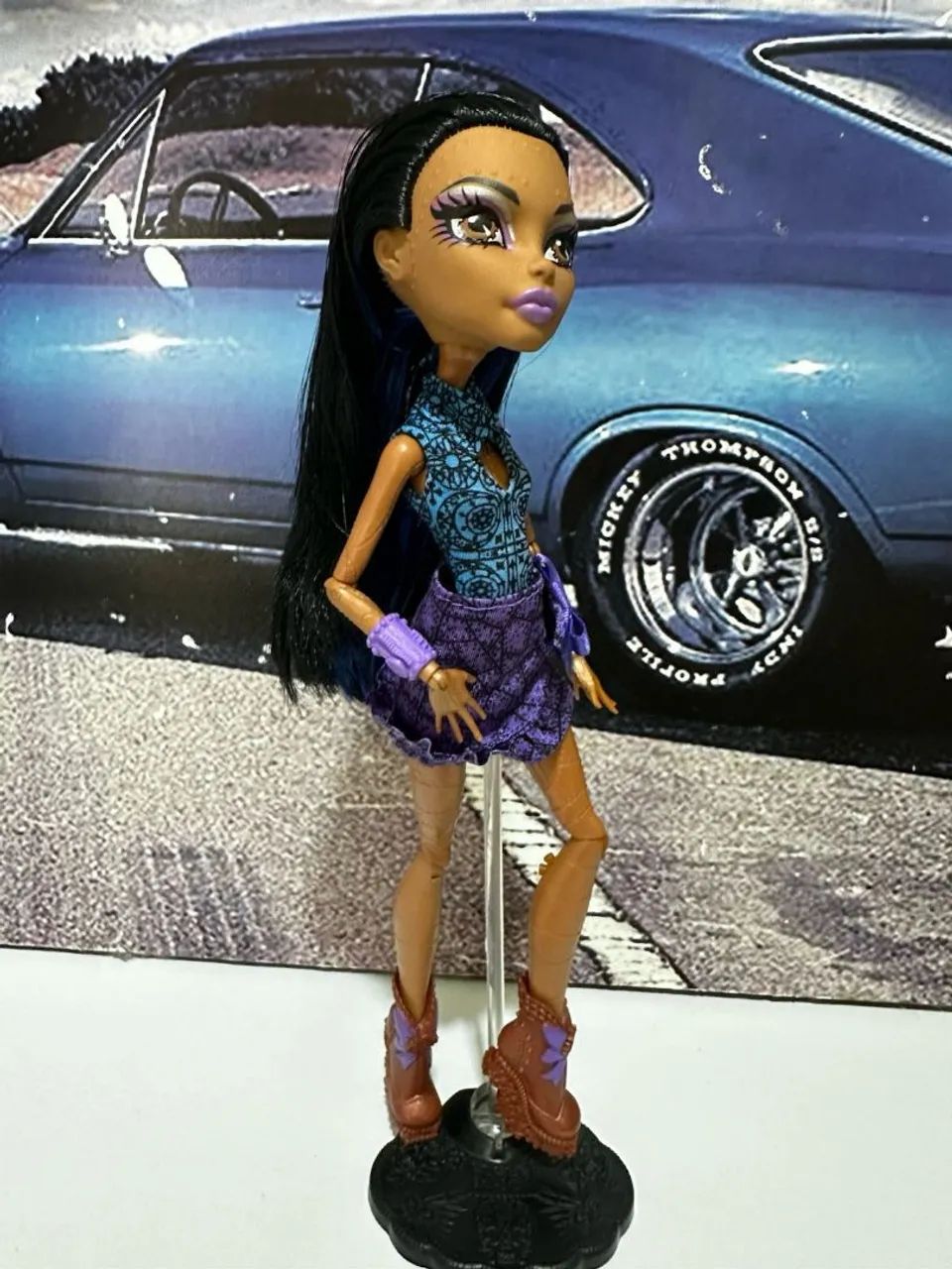 BONECA   MONSTER  HIGH  ROBECCA STEAM  DANCE - Foto 2