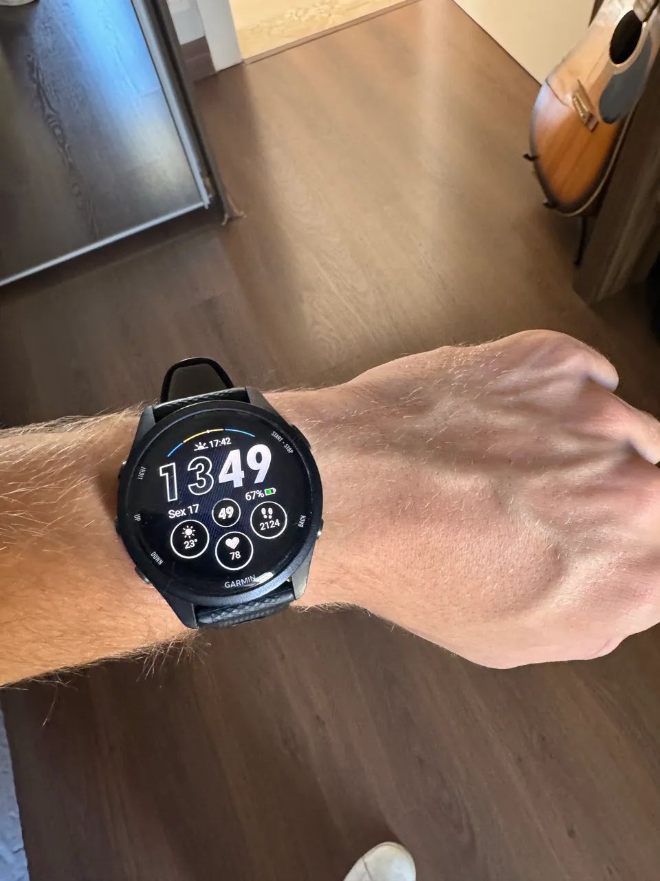 Garmin Forerunner 265 Preto - Impecável
